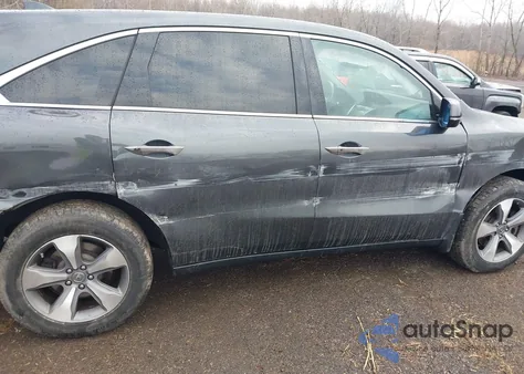 2014 Acura Mdx z USA, uszkodzony, nr VIN 5FRYD4H20EB003086